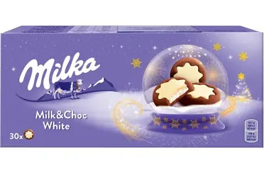 Печиво Milka Milk & Choc White (187 г)