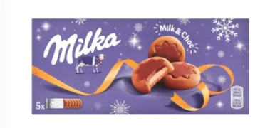 Печиво Milka Milk & Choc (187 г)