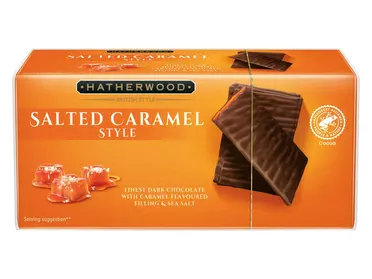 Шоколад чорний Hatherwood Salted Caramel 200 г