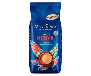 Кофе в зернах Movenpick Crema Kenya 1 кг