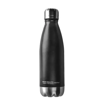 Термобутилка Asobu Central Park Чорна 510 мл (SBV17 BLACK/SILVER)