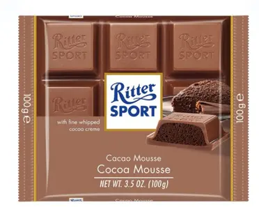 Шоколад молочный Ritter Sport Kakao-Mousse шоколадный мус 100 г