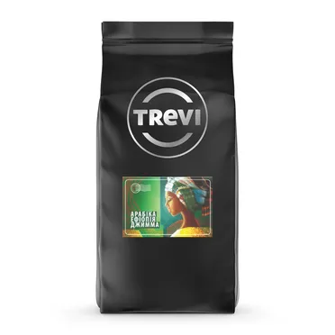 Кофе в зёрнах Trevi Арабика Эфиопия Джимма 1 кг
