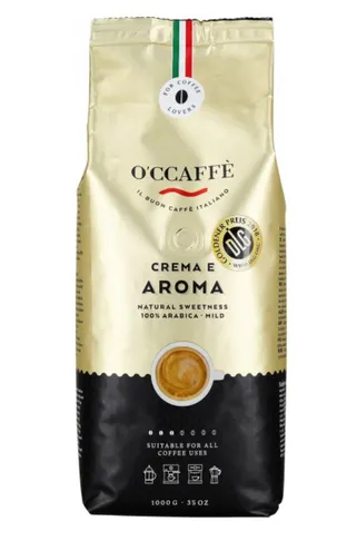 Кофе в зернах O'CCAFFE Crema e Aroma 1 кг