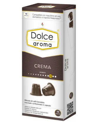 Кава в капсулах Dolce Aroma Crema Nespresso (10 шт)