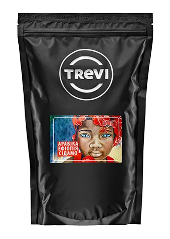 Кофе в зёрнах Trevi Арабика Эфиопия Сидамо Gr.2 (500 г)