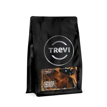 Кофе в зёрнах Trevi Арабика Эфиопия Харрар 250 г