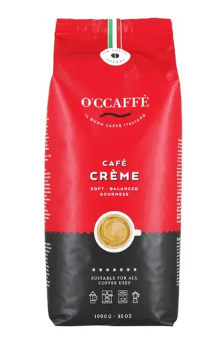 Кофе в зернах O'CCAFFE Café Crème 1 кг