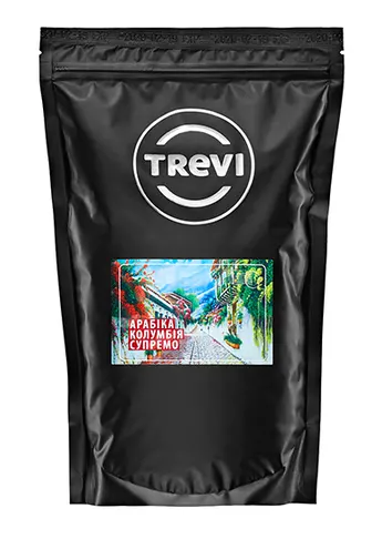 Кофе в зёрнах Trevi Арабика Колумбия Супремо 500 г