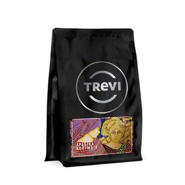 Кава в зернах Trevi Арабіка Колумбія без кофеїну 250 г