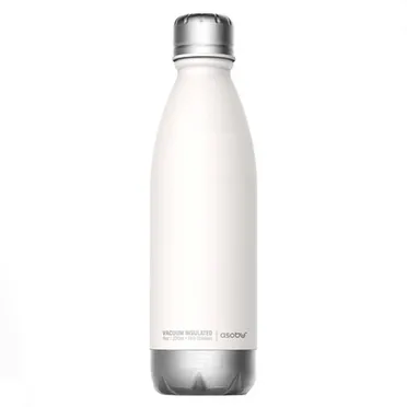 Термобутилка Asobu Central Park 510 мл Біла з сріблястим (SBV17 WHITE/SILVER)