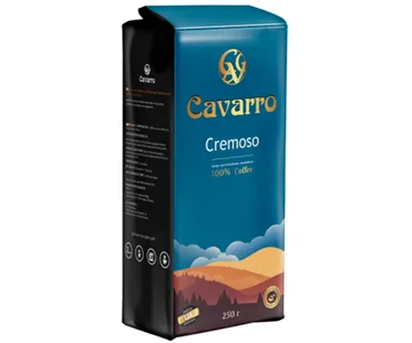 Кофе молотый Cavarro Cremoso 250 г