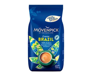 Кава в зернах Movenpick Crema Brazil 1 кг