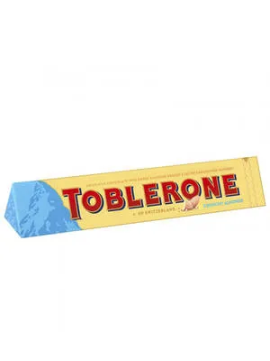 Шоколад молочний Toblerone Crunchy Almonds 100 г