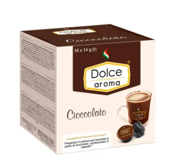 Шоколад в капсулах Dolce Aroma CIOCCOLATO Dolce Gusto (16 шт)