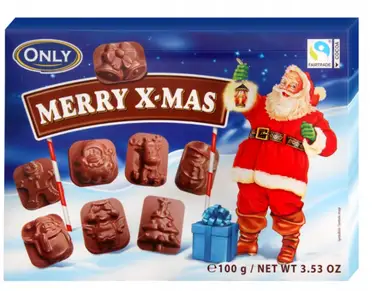 Шоколадные конфеты Merry Christmas Only (100 г)