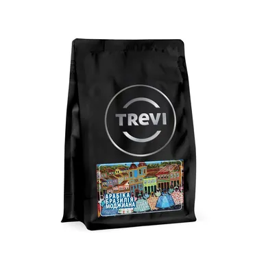 Кофе в зёрнах Trevi Арабика Бразилия Моджиана 250 г