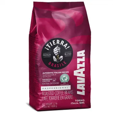 Кофе в зернах Lavazza Tierra Brazil Extra Intense 1 кг