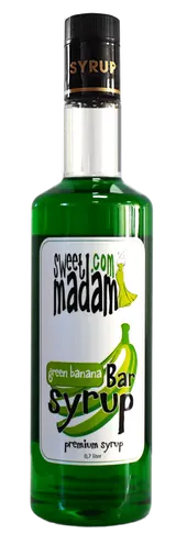Сироп Sweet Madam Зеленый банан 0,7 мл
