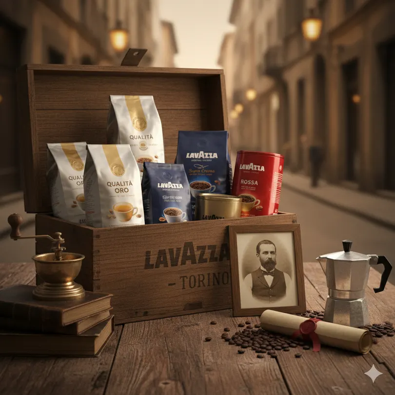 Кава Lavazza — символ італійської кавової культури История создания бренда Lavazza