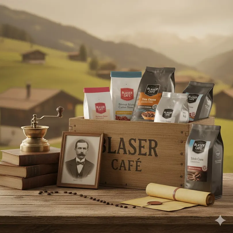 Швейцарська кава Blaser Cafe — смак досконалості з 1922 року Історія бренду Blaser Cafe