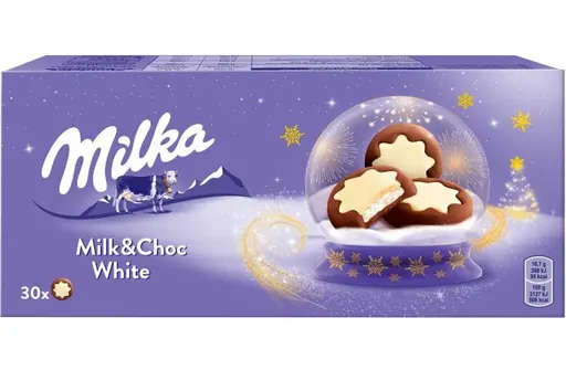 Печенье Milka Milk & Choc White (187 г)