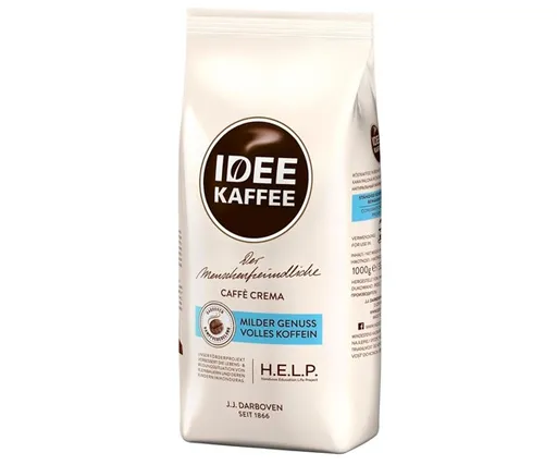 Кофе в зернах J.J.Darboven Idee Kaffee Caffe Crema 1 кг