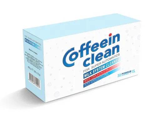 Порошок для очищення молочної системи Coffeein clean MILK SYSTEM CLEANER 450 г (30 х 15 г)