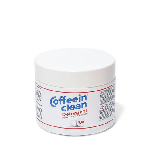 Таблетки для очищення від кавових масел Coffeein clean DETERGENT 160 г (100 шт х 1,6 г)