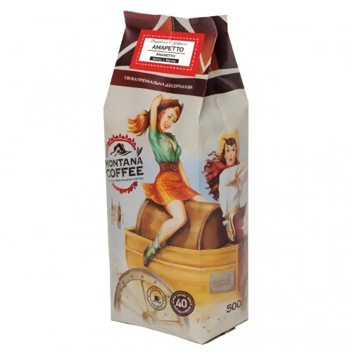 Кофе в зёрнах Montana Coffee Амаретто 500 г
