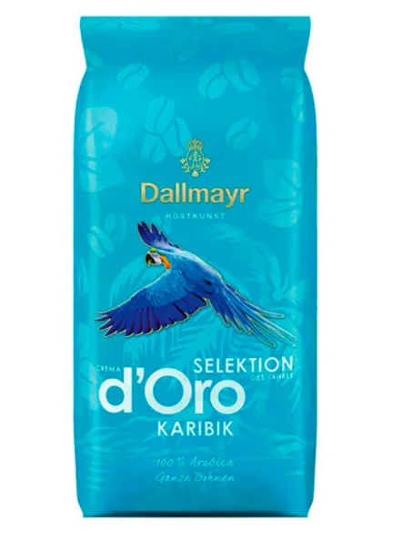 Кофе в зернах Dallmayr Crema d'Oro Selektion Karibik 1 кг
