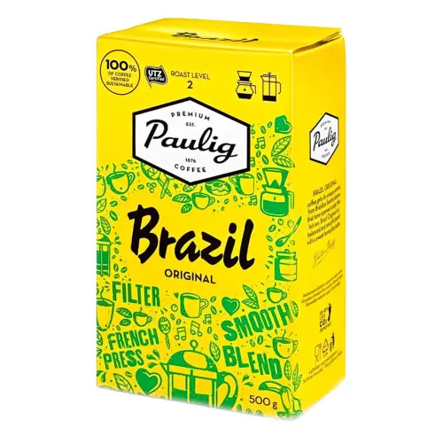 Кофе молотый Paulig Brazil Original 500 г