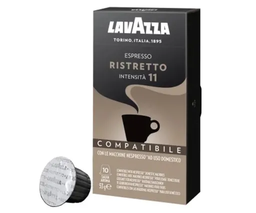 Кофе в капсулах Lavazza Nespresso Espresso Ristretto 11 (10 шт)
