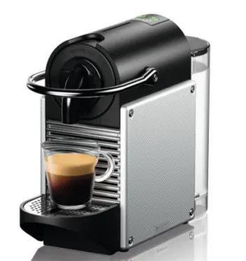 Капсульна кавоварка Nespresso Pixie Electric Aluminium