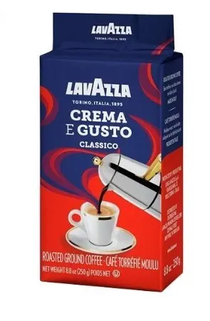 Кава мелена Lavazza Crema e gusto Classico 250 г