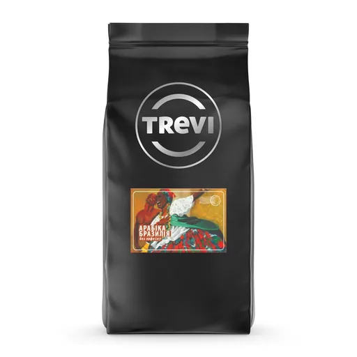 Кофе в зёрнах Trevi Арабика Бразилия без кофеина 1 кг