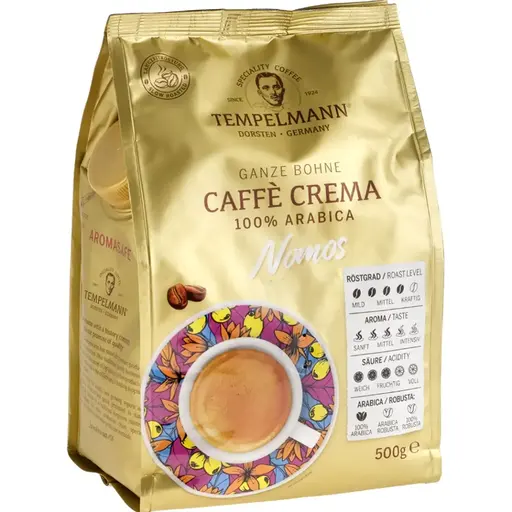 Кофе в зернах Tempelmann Nomos 500 г