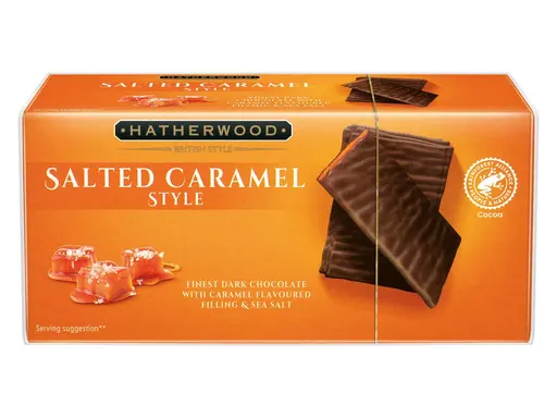 Шоколад черный Hatherwood Salted Caramel 200 г