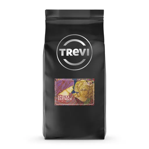Кофе в зёрнах Trevi Арабика Колумбия без кофеина 1 кг