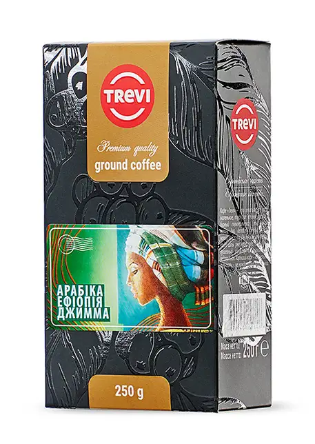Кофе молотый Trevi Арабика Эфиопия Джимма 250г