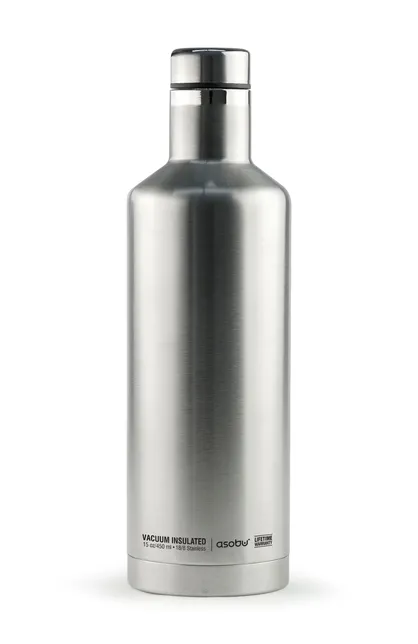 Термобутилка Asobu TIMES SQUARE, 0,45 л, срібляста (SBV15 SILVER)