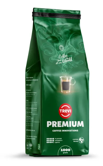 Кава в зернах Trevi Premium 1 кг