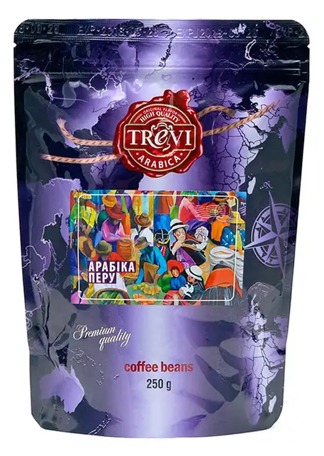 Кофе в зёрнах Trevi Арабика Перу 250 г