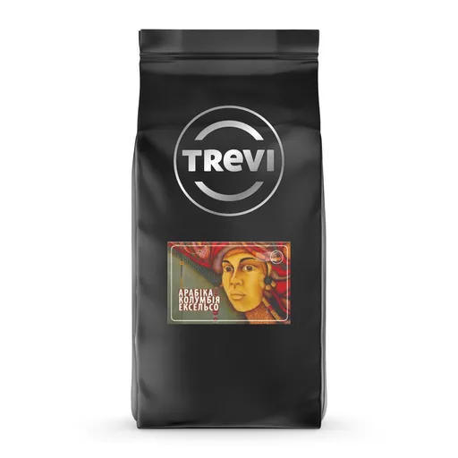 Кофе в зёрнах Trevi Арабика Колумбия Эксельсо 1 кг