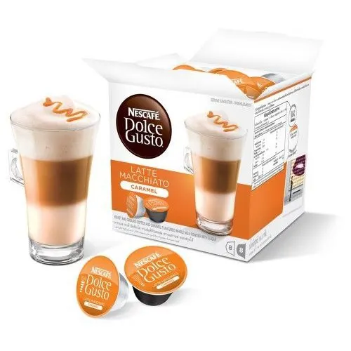 Кофе в капсулах NESCAFE Dolce Gusto Latte Macchiato Caramel (16 шт)