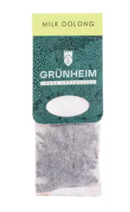 Чай зеленый пакетированный Grunheim Milk Oolong 20 шт
