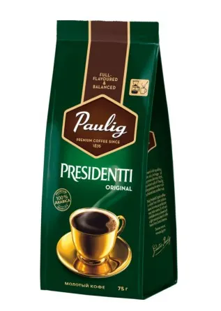 Кофе молотый Paulig Presidentti Original 75 г