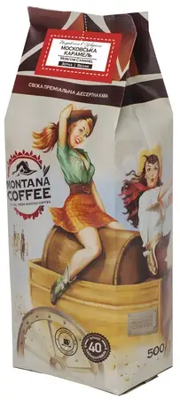 Кофе в зёрнах Montana Coffee Карамель (Caramel) зерно 500 г