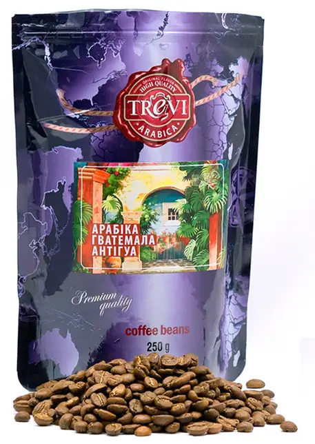 Кофе в зёрнах Trevi Арабика Гватемала Антигуа 250 г