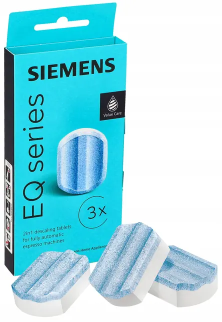 Таблетки від накипу для кавоварок Siemens TZ80002А (3 шт)